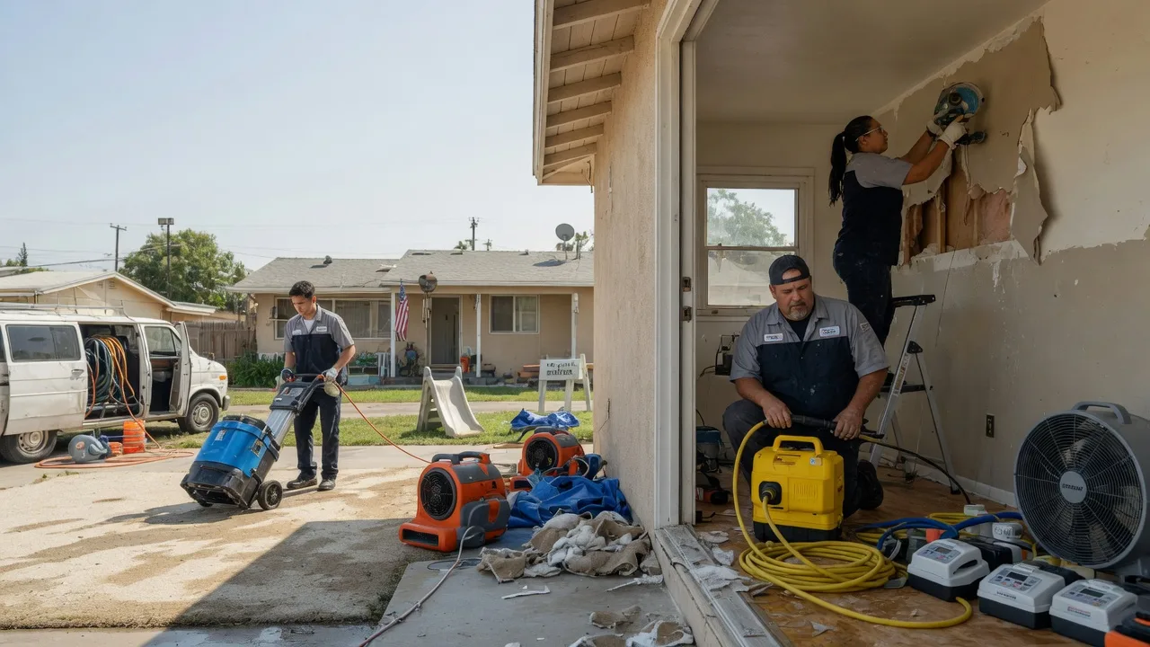Water Damage Restoration in Fannin, TX near me